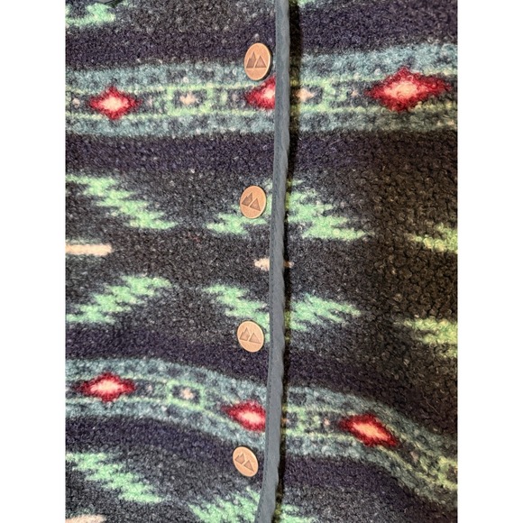 Powder River Outfitters By  Panhandle Aztec Western Snap Front Jacket Size S - Picture 3 of 7